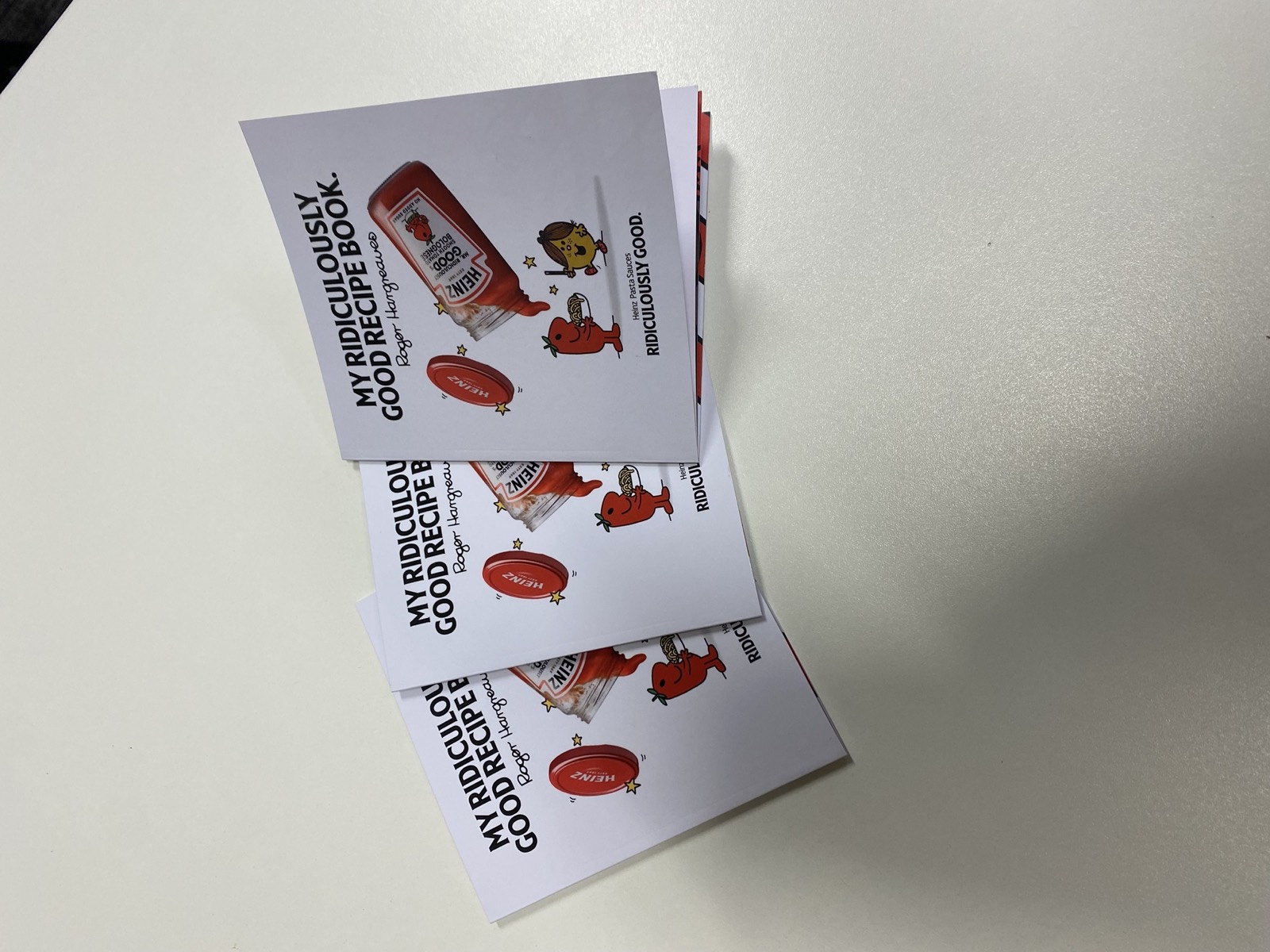 Heinz - branded recipe books