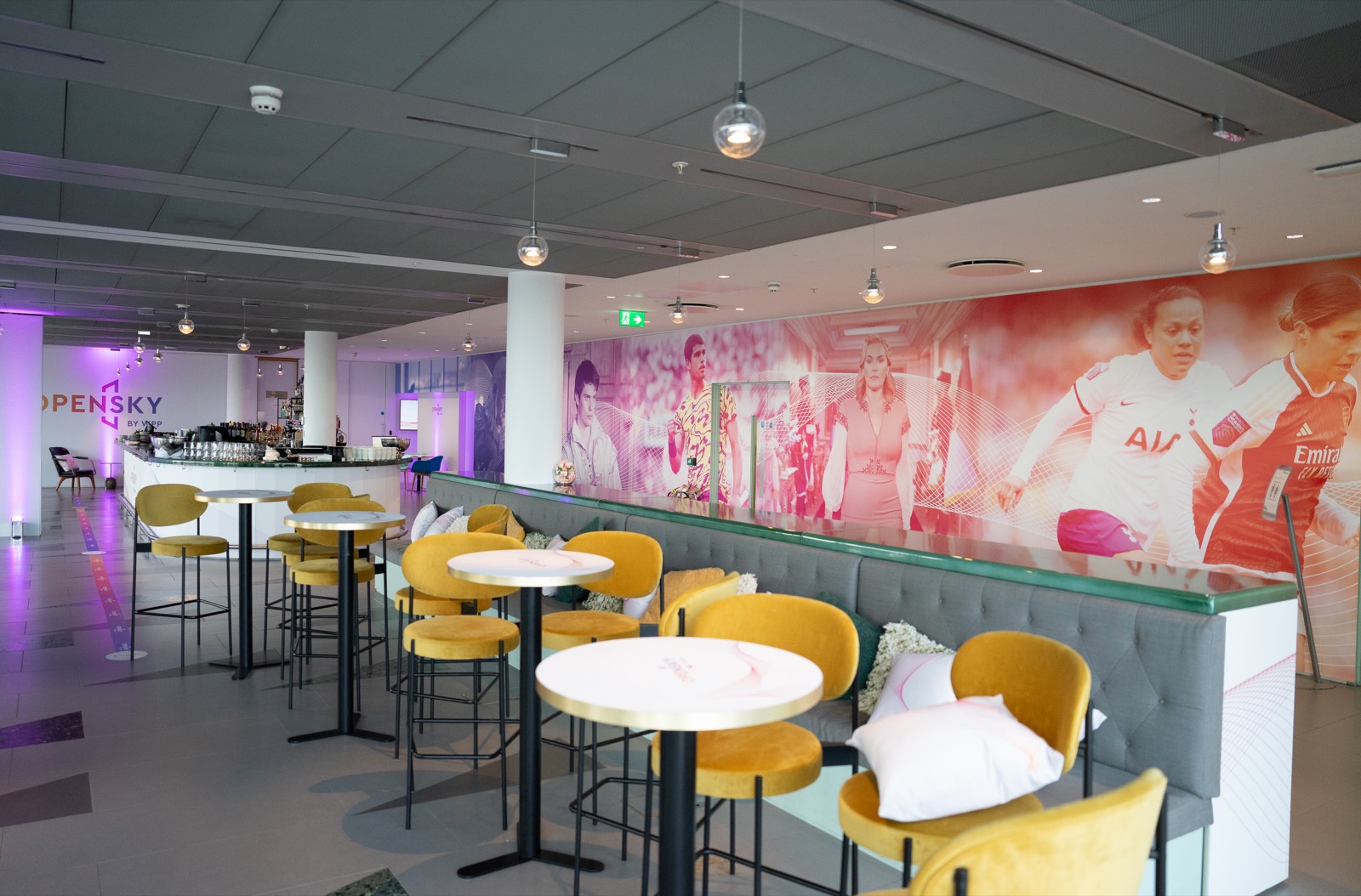 WPP OpenSky - bar installation, alternate view