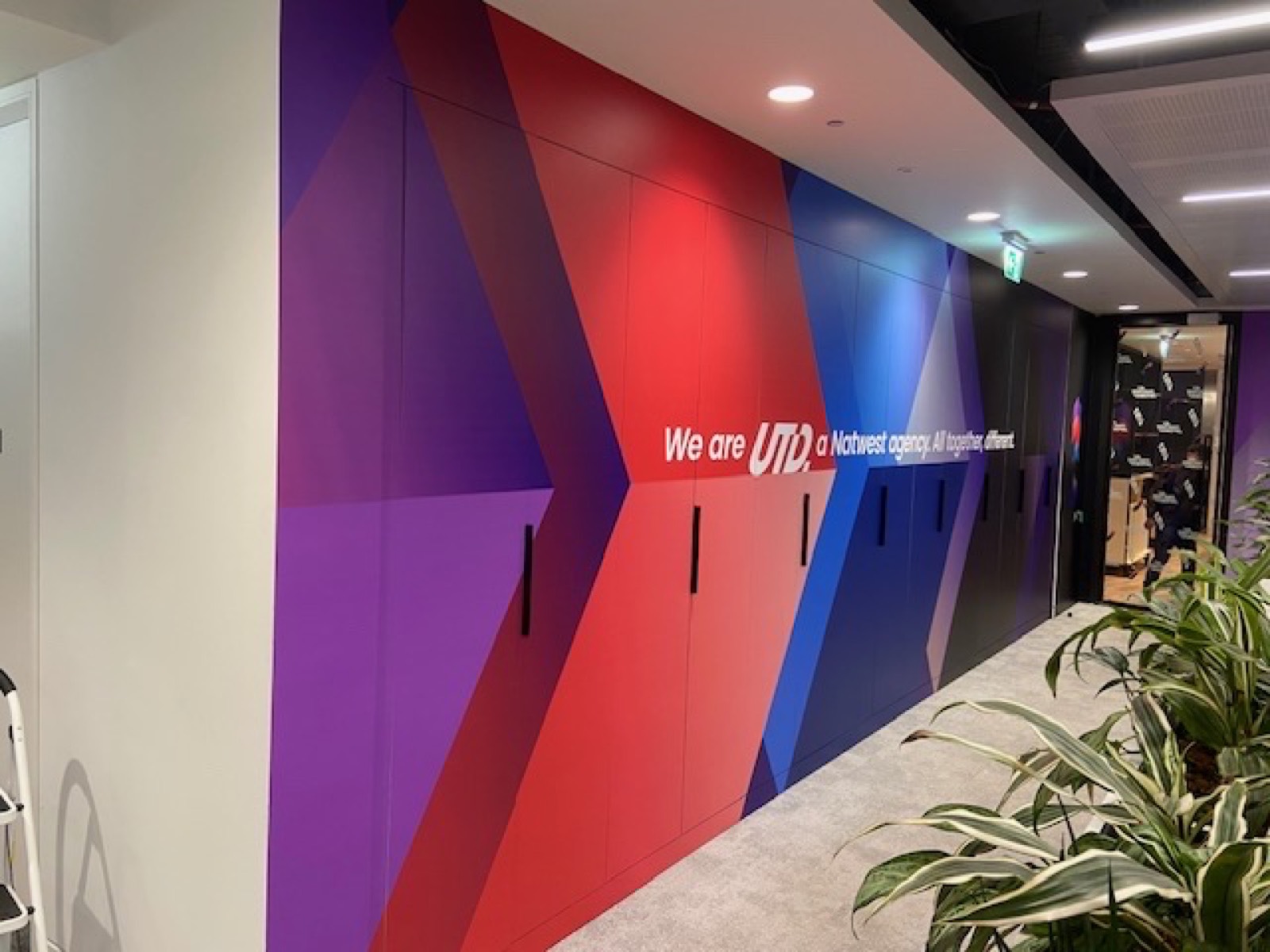 NatWest - "We are UTD" agency wall mural
