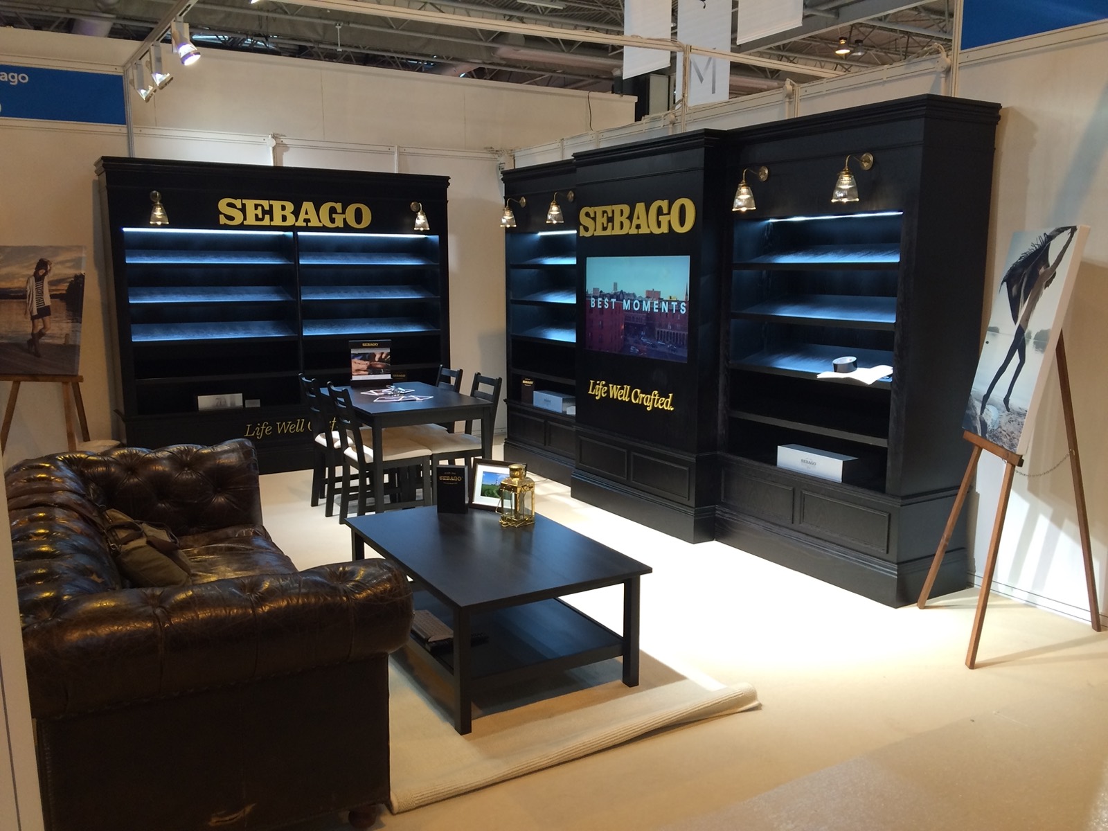Sebago - exhibition stand units