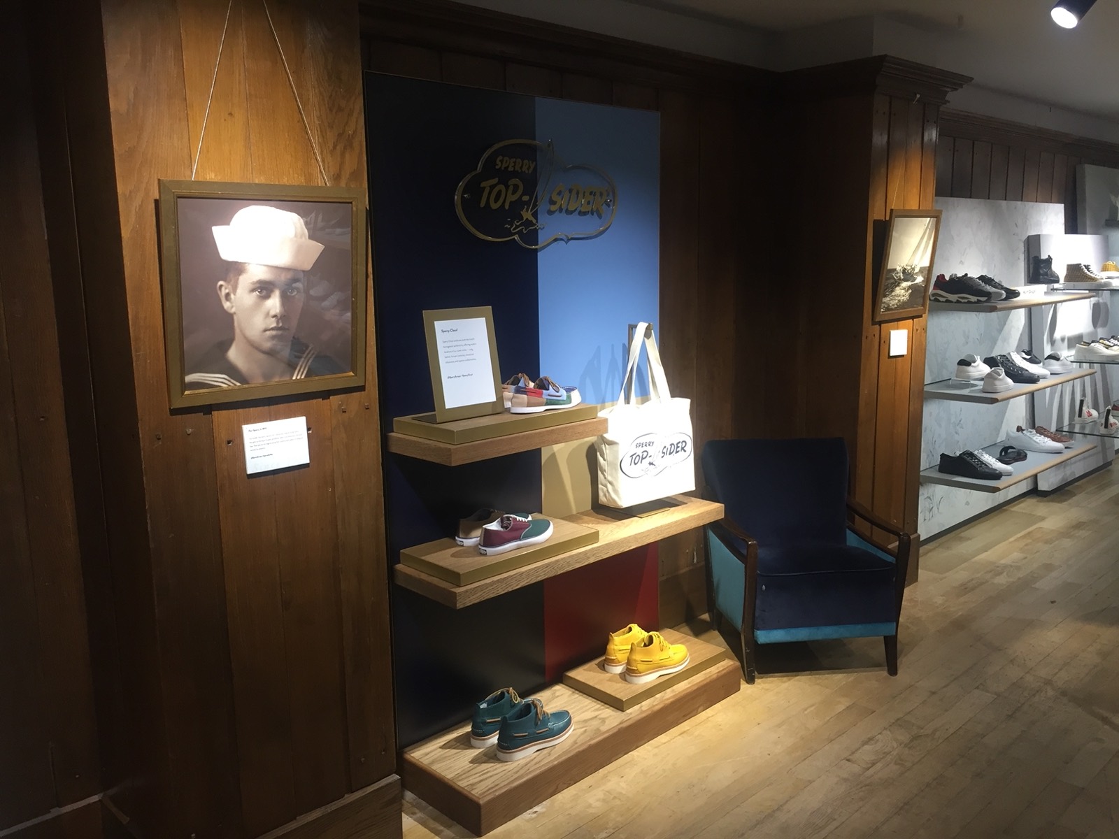 Sperry - pop-up shop-in-shop, Liberty