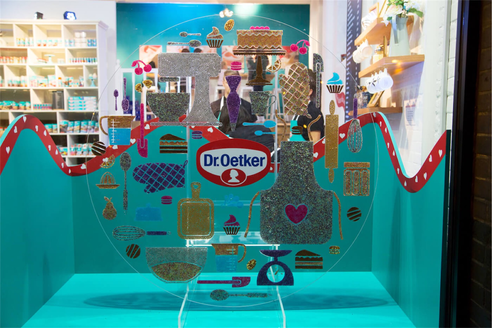 Dr. Oetker - in-store display